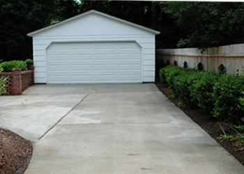 Pressure Washing Driveway - After
